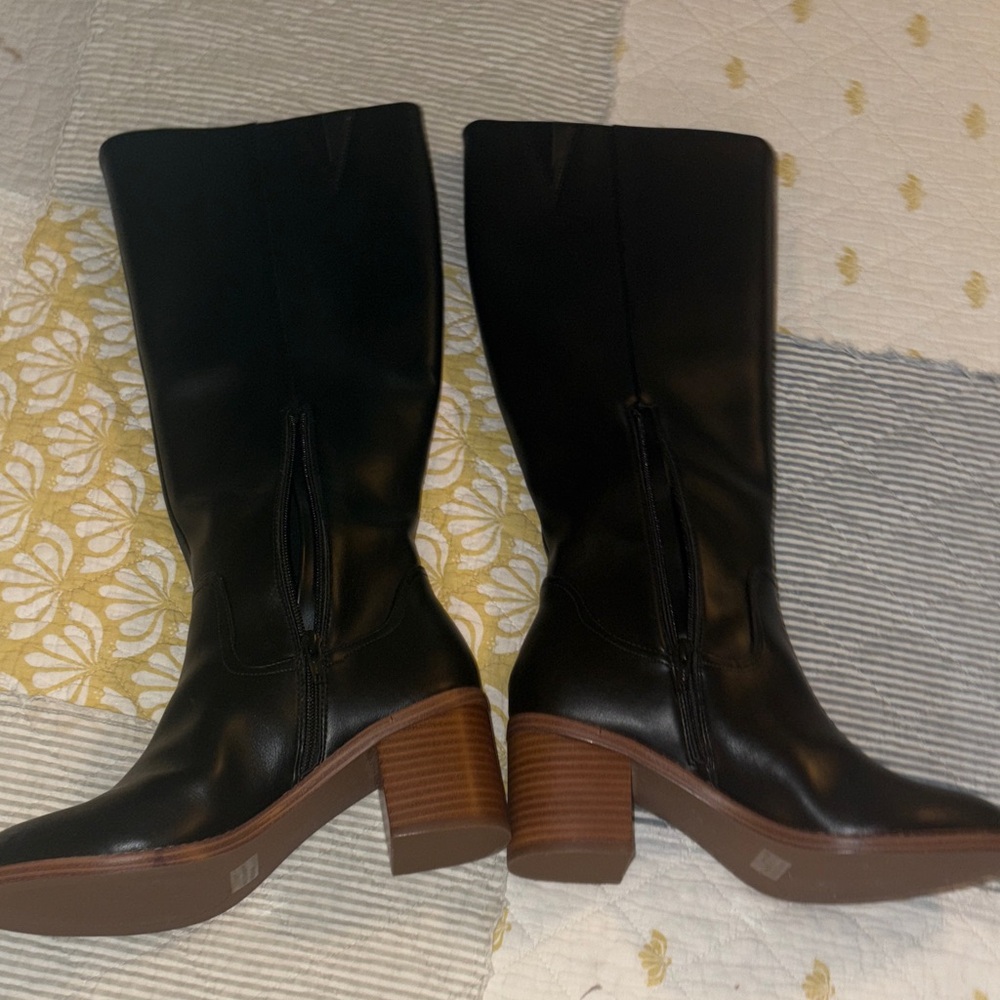 Black Knee-High Boots Dolce Vita